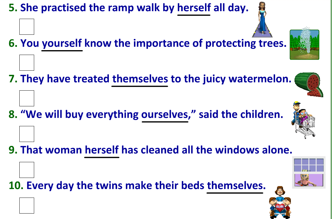 difference-between-reflexive-and-emphatic-pronouns-exercises